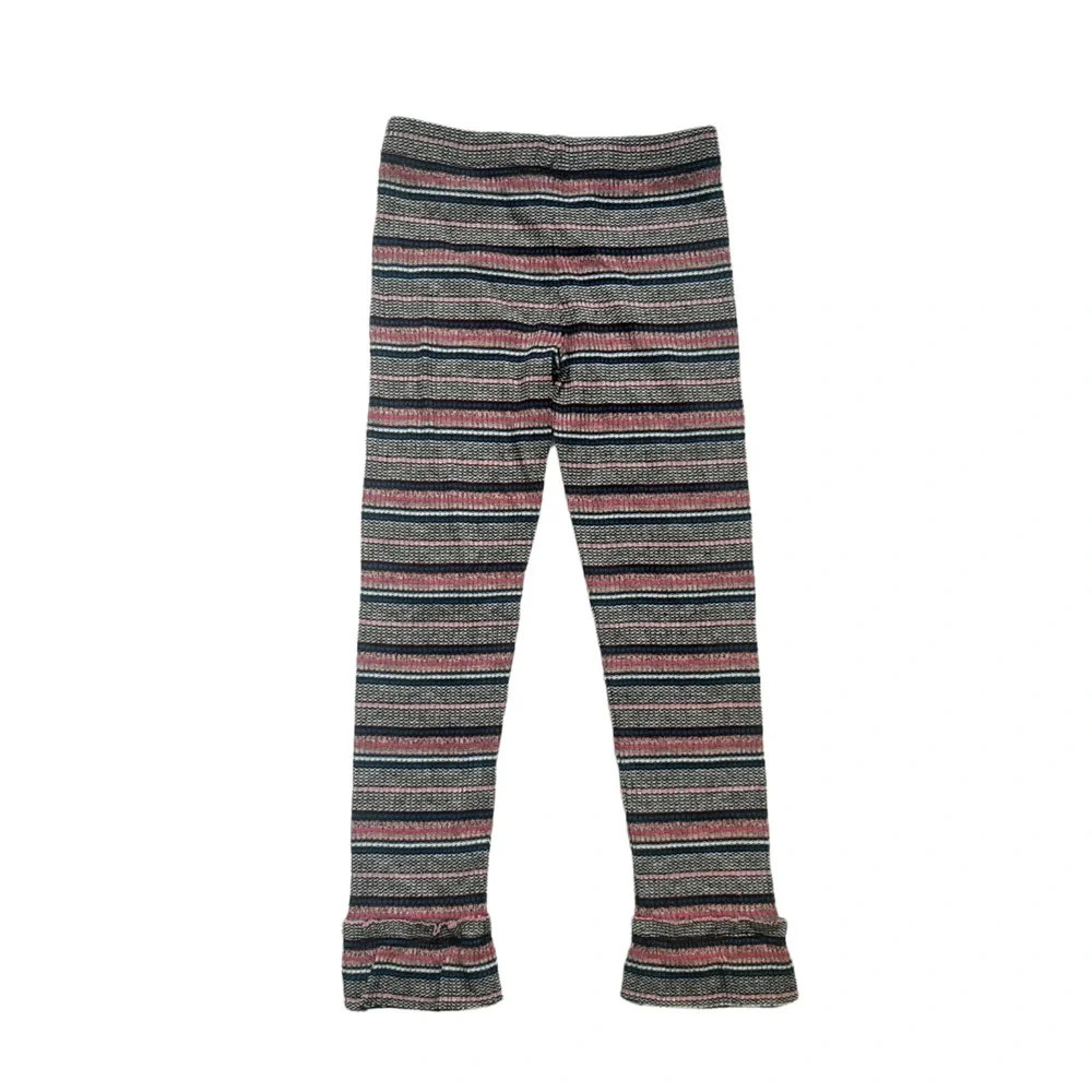Hannah Banana Striped Knit Leggings Size Girls 4